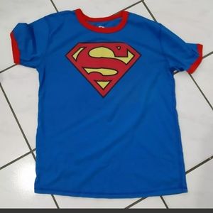 DC Superman Blue T-shirts size L set of two